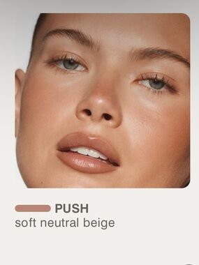 New without box Push lip shape